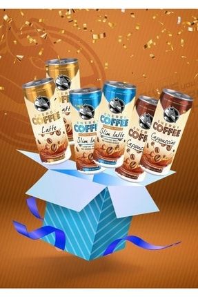 Keşfet Paket Coffee Kutu 6x250 ml hellkeşfetpaketcoffee