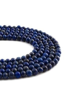 Lapis Lazuli Doğal Taş Küre Kesim 4mm Dizi 0140-0624