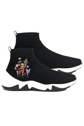 Kakashi Naruto Sasuke Sakura Çorap Design Sneaker Spor Ayakkabı Artdesignn101