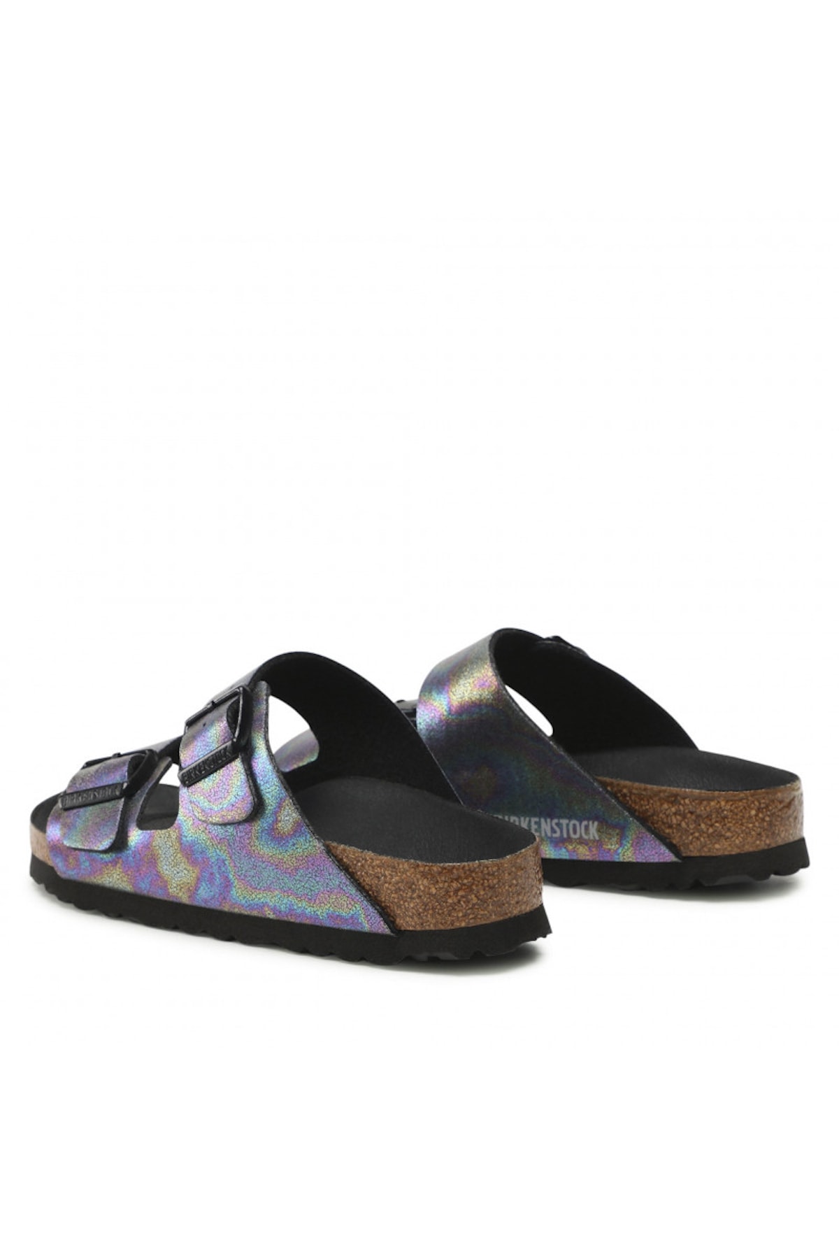 دمپایی بیرکن استاک زنانه پنبه ای مشکی         | Birkenstock 1BRKW2022010 - تصویر 4