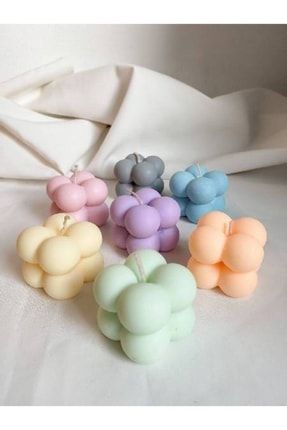 10 Adet Renkli Özel Mini Bubble Mum Davet Nikah Söz Nişan Kına Hediyeliği CYA5NEVRA0