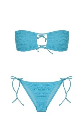 Straplez Halter Bikini Takım Mila&Blue