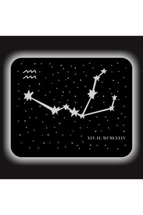 Led Işıklı Astroloji Kova Burcu Yıldız Haritası Tablo KYH01