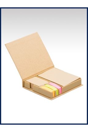 Geri Dönüşümlü Renkli Yapışkanlı Notluk Ve Kraft Not Kağıdı EGESTA-6361