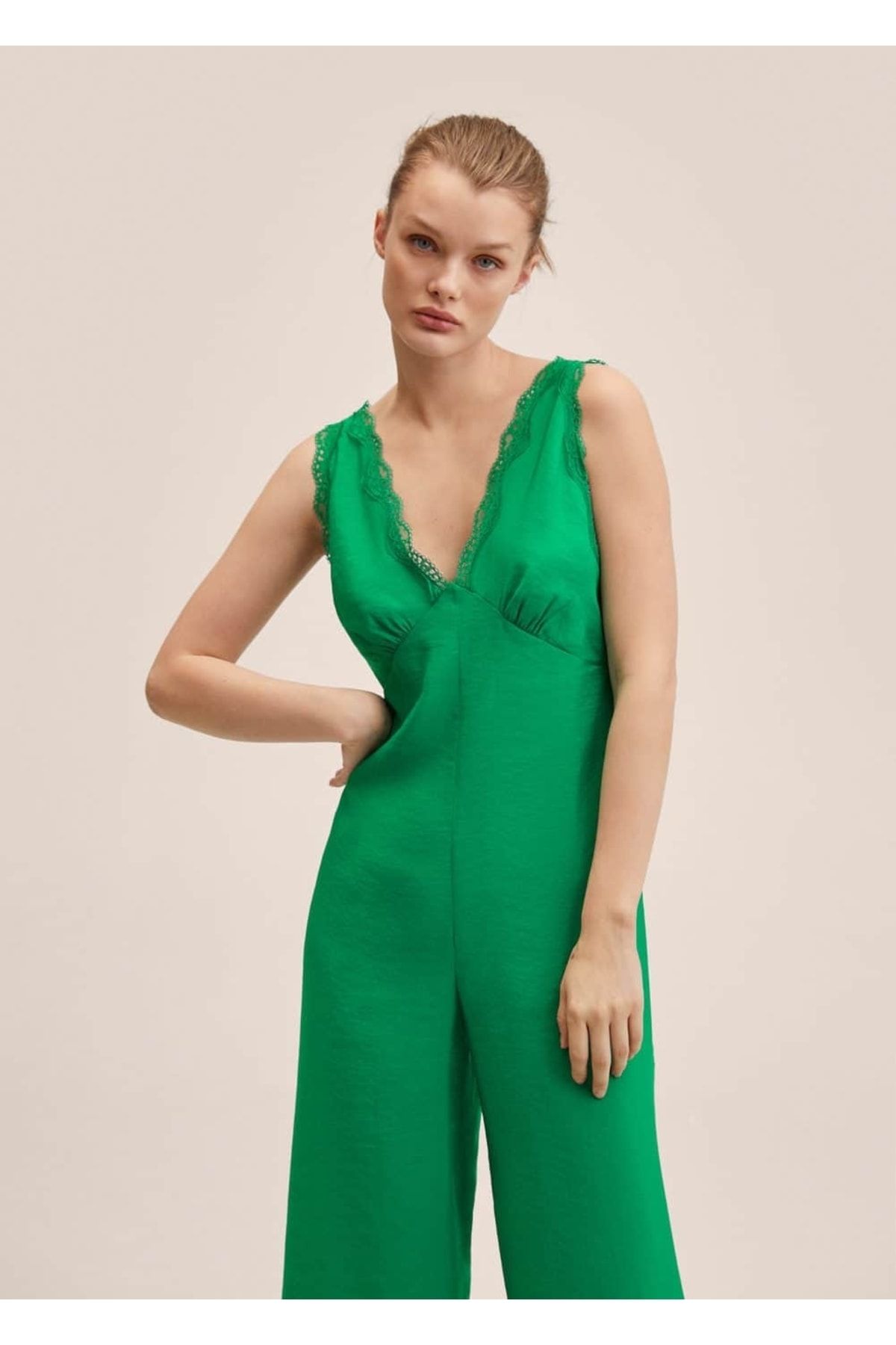 MANGO Jumpsuit Green Trendyol