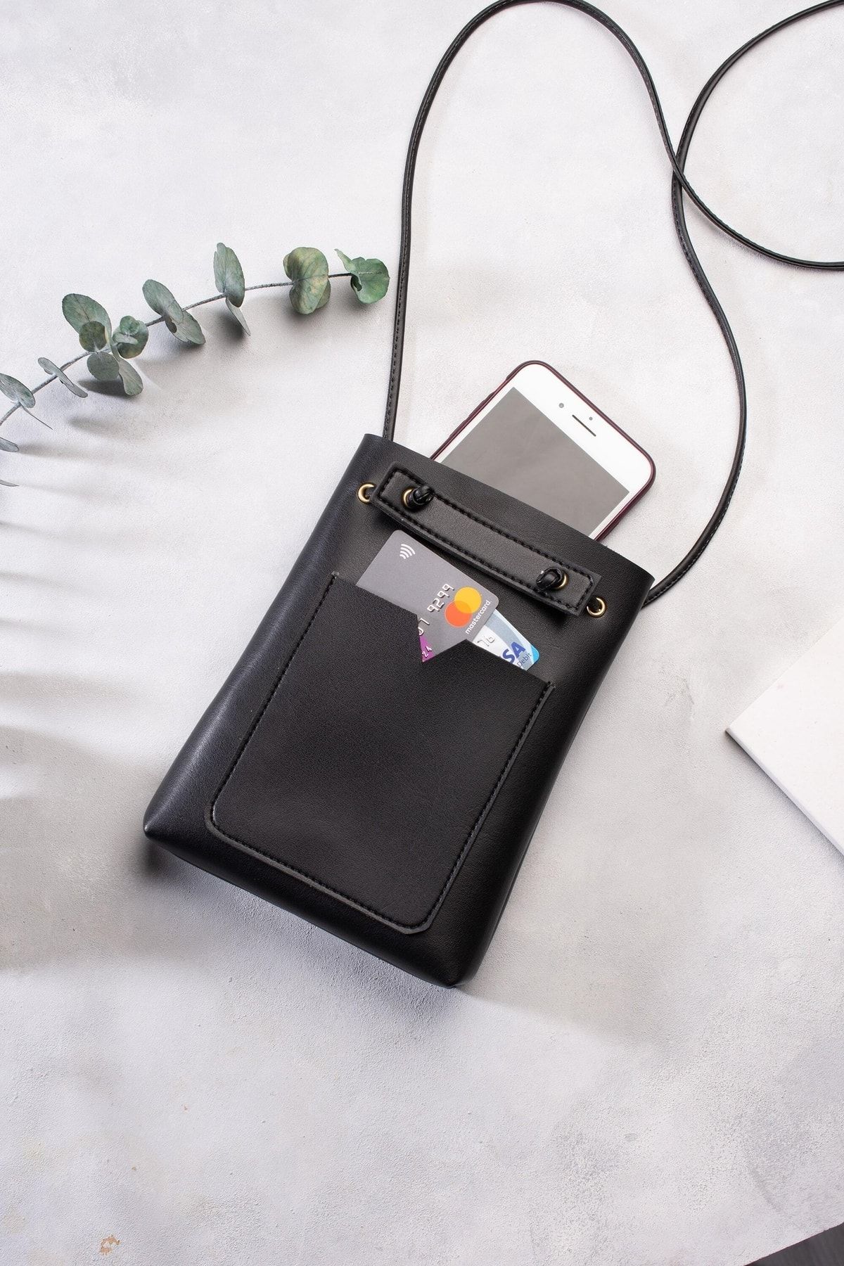 Phone bag on sale leather