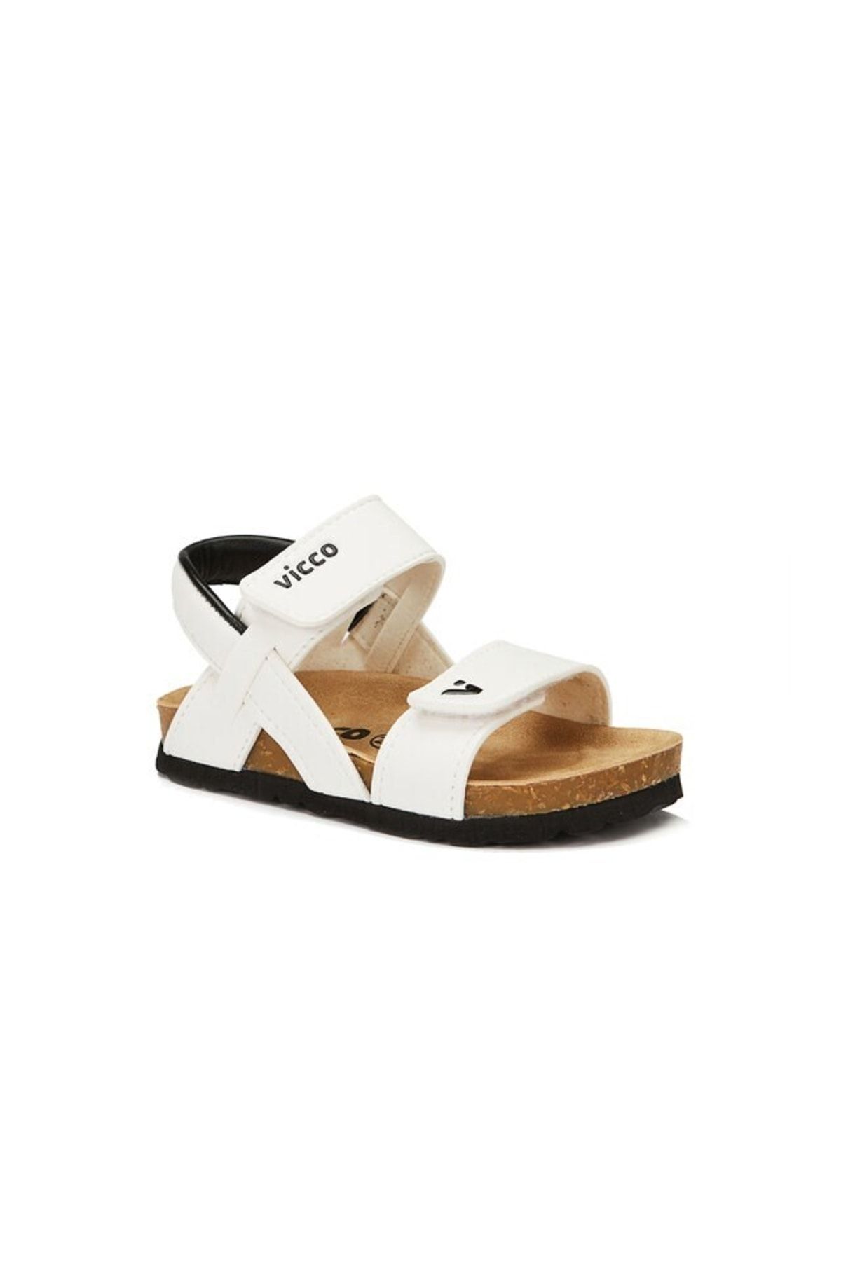 صندل سفید دخترانه و پسرانه بچگانه 321 ، P22Y 178 Misha Kids Sandals Vicco
