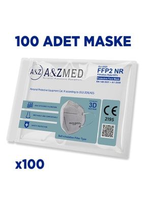 N95 Maske Telli ve Tek Tek Paketli 100 Adet n95masketek-100r
