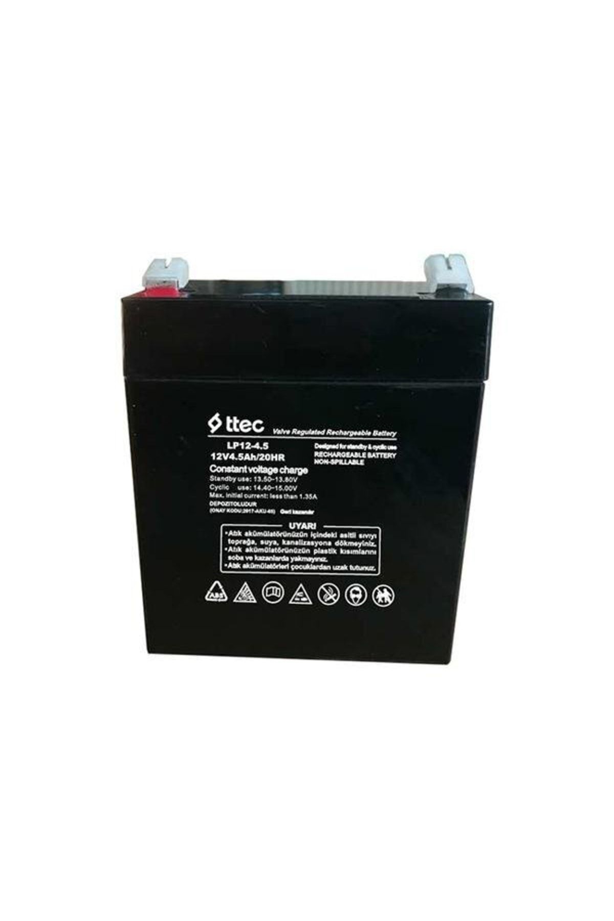 Ttec 12v 4.5ah Bakımsız Kuru Akü