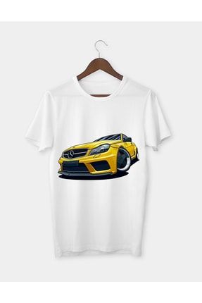 Spor Araba Baskılı T-shirt Tişört GKBB03605