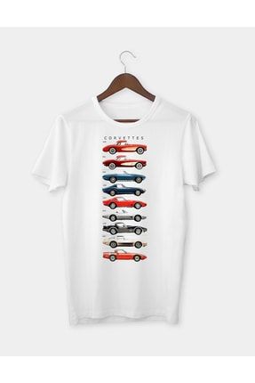 Spor Araba Baskılı T-shirt Tişört GKBB03599