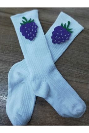 Bebek Diz Altı Çorap Keçe Fükürlü Erdo0032
