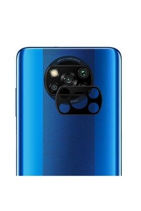Xiaomi Poco X3 Pro Uyumlu Kamera Lens Koruma Camı V2 Siyah SG106-KMR-LNS-GLSS-V2-XMI-PC-X3-PRO
