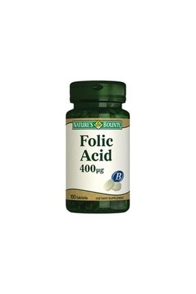 Folic Acid 400 Mcg 100 Tablet 74312014000