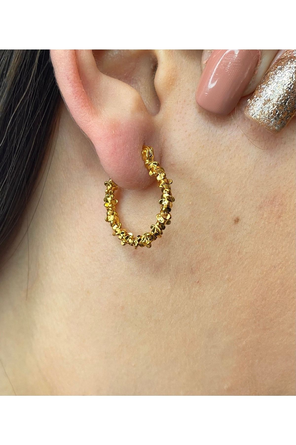Expensive hoop earrings sale
