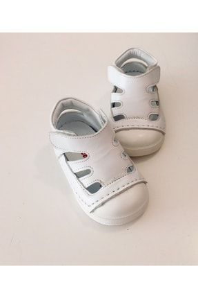 Kız Bebek Hakiki Deri Ve Ortopedik Tabanlı Ilk Adım Ayakkabı 100-10