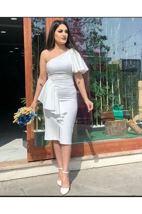 Kadın Elbise Beyaz22
