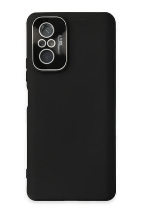 Xiaomi Redmi Note 10 Pro Uyumlu Kamera Lens Koruma Içi Kadife Kılıf Siyah Xiaomi- Redmi- Note- 10pro -lens