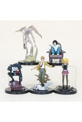 Anime Death Note 5'li Set Figür Light, Ryuuk, Yagami, Rem, Misa 74790