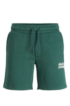 Jack & Jones Jpstnewsoft Sweat Shorts Yeşil Erkek Uzun Şort JPSTNEWSOFT SWEAT SHORTS