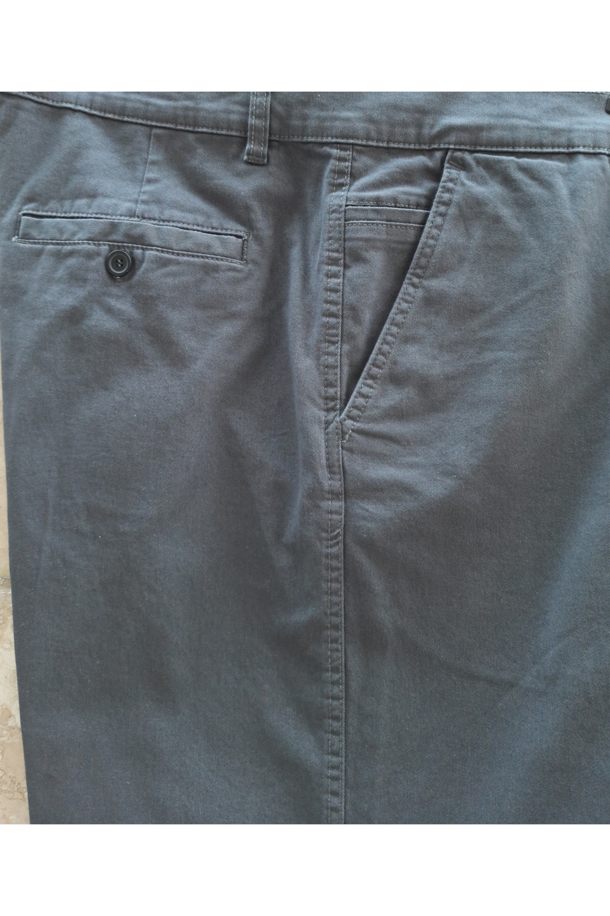 شلوار مردانه خاکستری SEAJEANS | 56916 اورجینال - تصویر 3