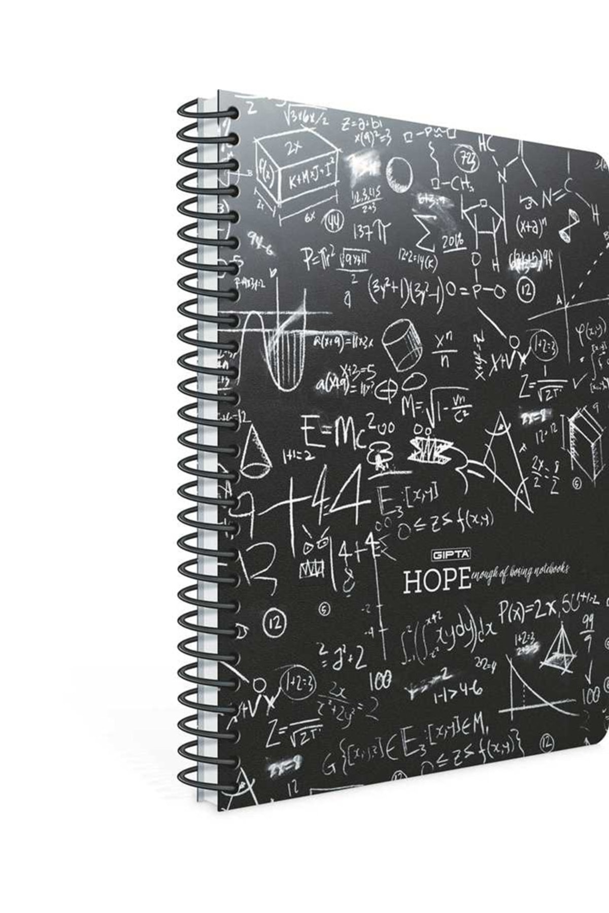 Gıpta Caiet Hope Spiral Cu Copertă Cartonată (a6) 80 De Coli (în Dungi) (suport) - One Size