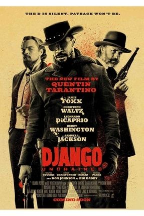 Django Unchained Vintage Kraft Poster - 33x48cm CaphDjango