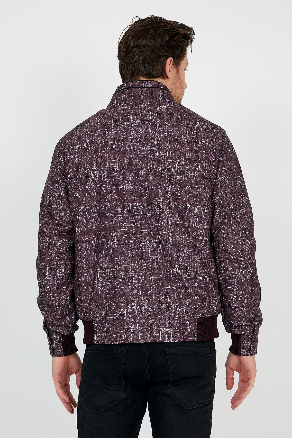 EnricoBASELLİ-Tree Patterned Summer Coat 6
