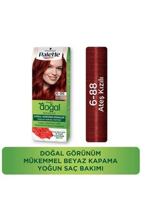 Paylaş: Kalıcı Doğal Renkler Saç Boyası 6-88 Ateş Kızılı grt0081