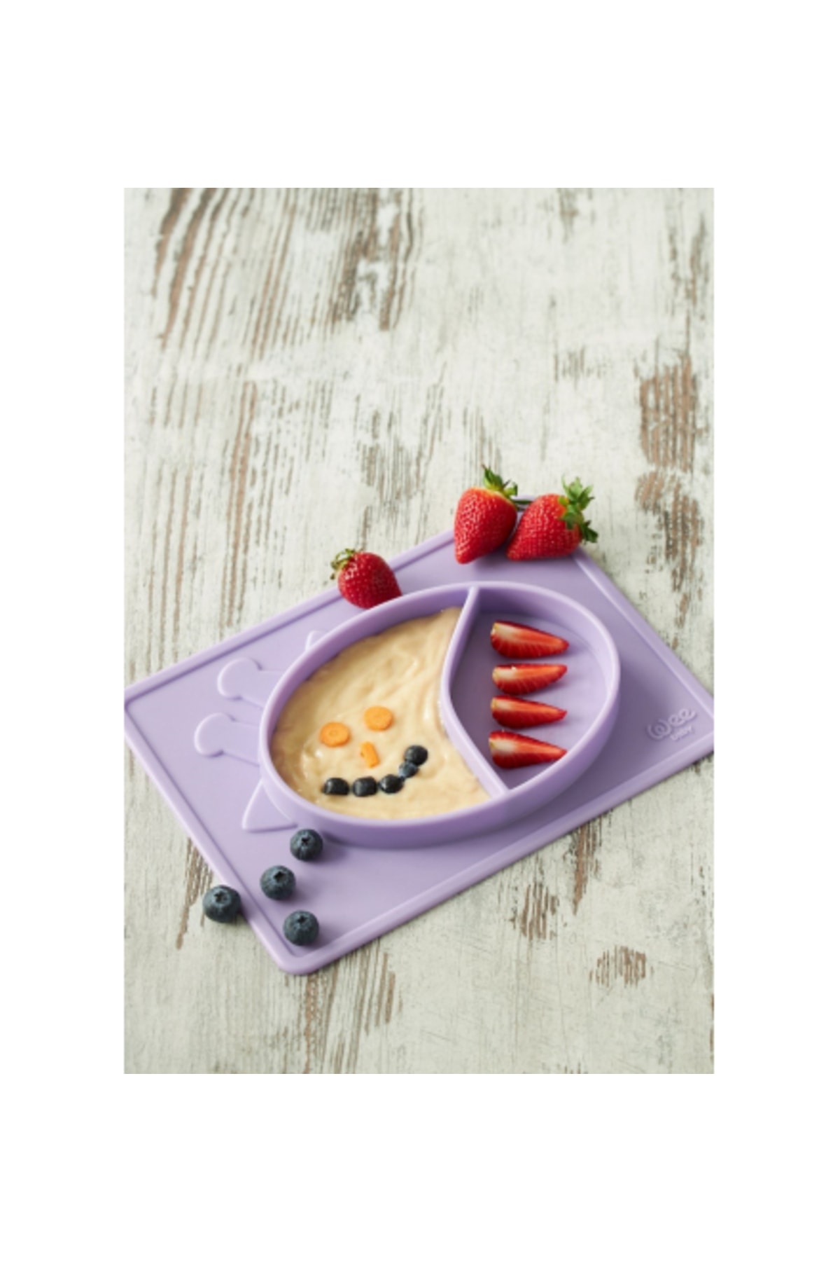 Wee Baby Prime Matlı Tabak - Mor