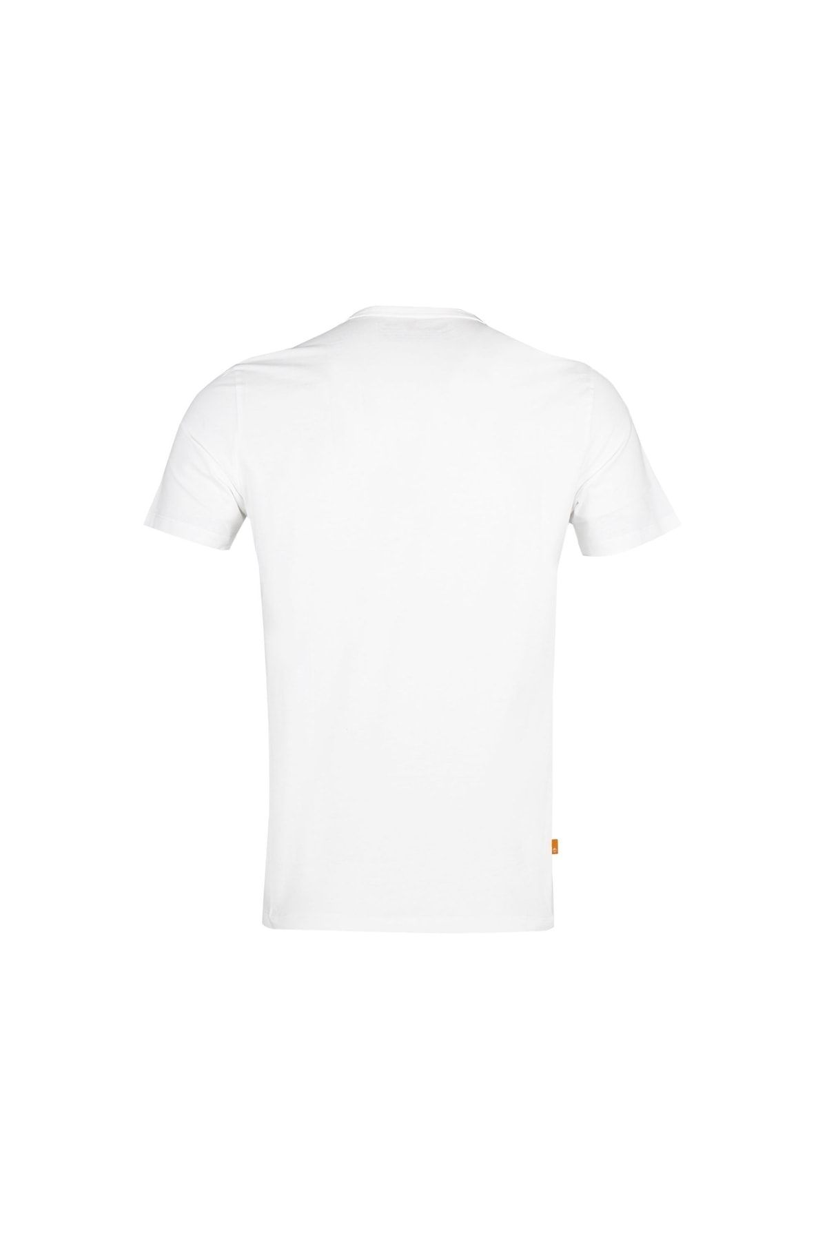 Timberland-Ss Front Grphic T Ανδρικό μπλουζάκι casual Tb0a2nd11001 Λευκό 2