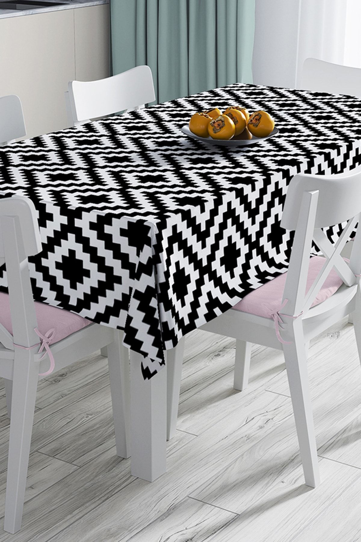 Realhomes Față De Masă Imprimată Digital 3d Cu Design Personalizat - 120 X 140 Cm - 90 x 90