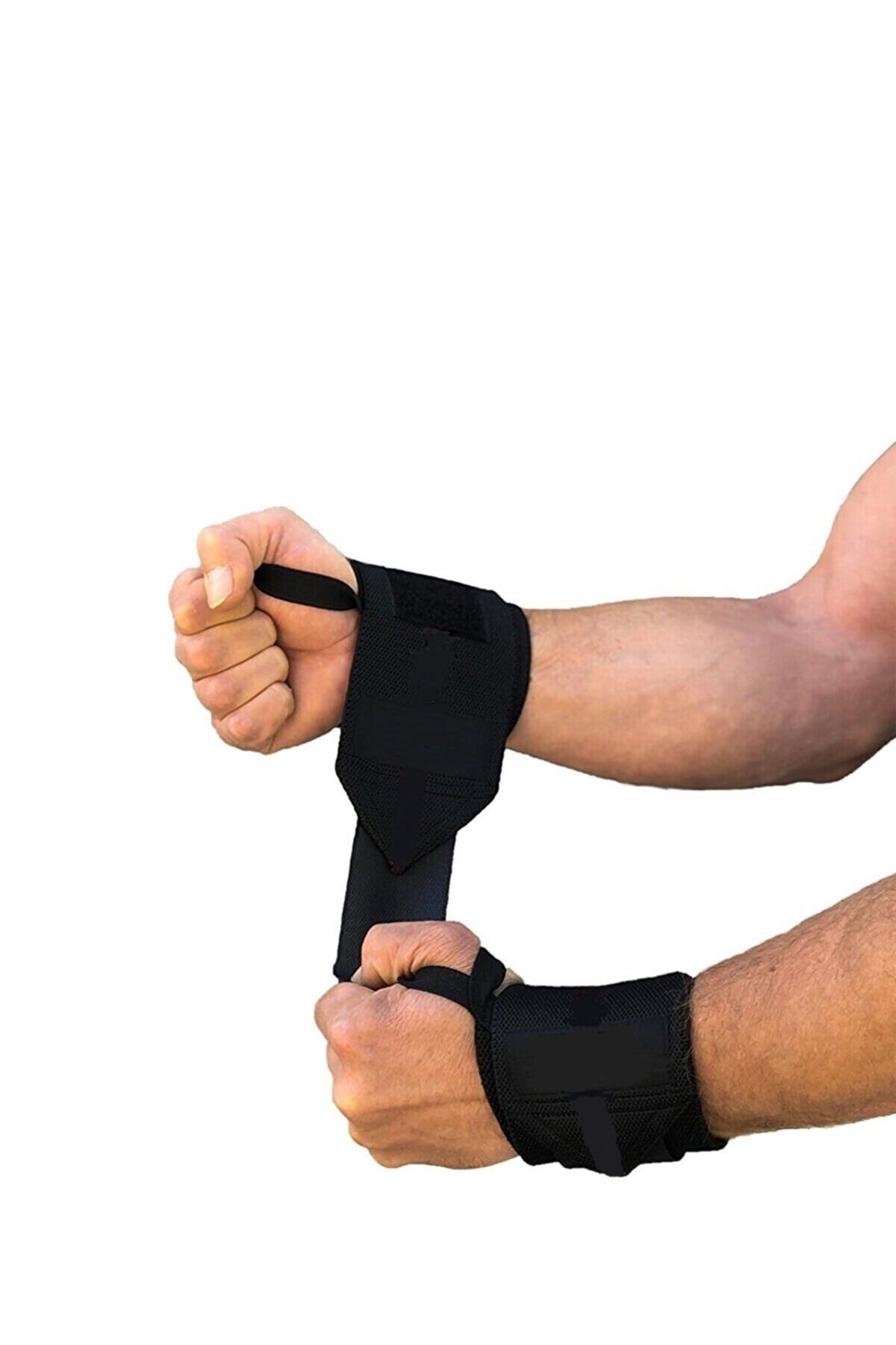 تجهیزات کراسفیت مشکی BANGAGE مچ دست وزنه برداری و تناسب اندام CrossFit 50 سانتی متر سیم پیچ 1 دو برابر REMEGE