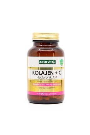 Kolajen + C Vitamini & Hyaluronik Asit 60 Tablet(60 Tablet 54 Gr) A0322