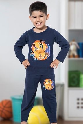 Erkek Çocuk Rafadan Tayfa Lisanslı Pamuklu Pijama Takım 27