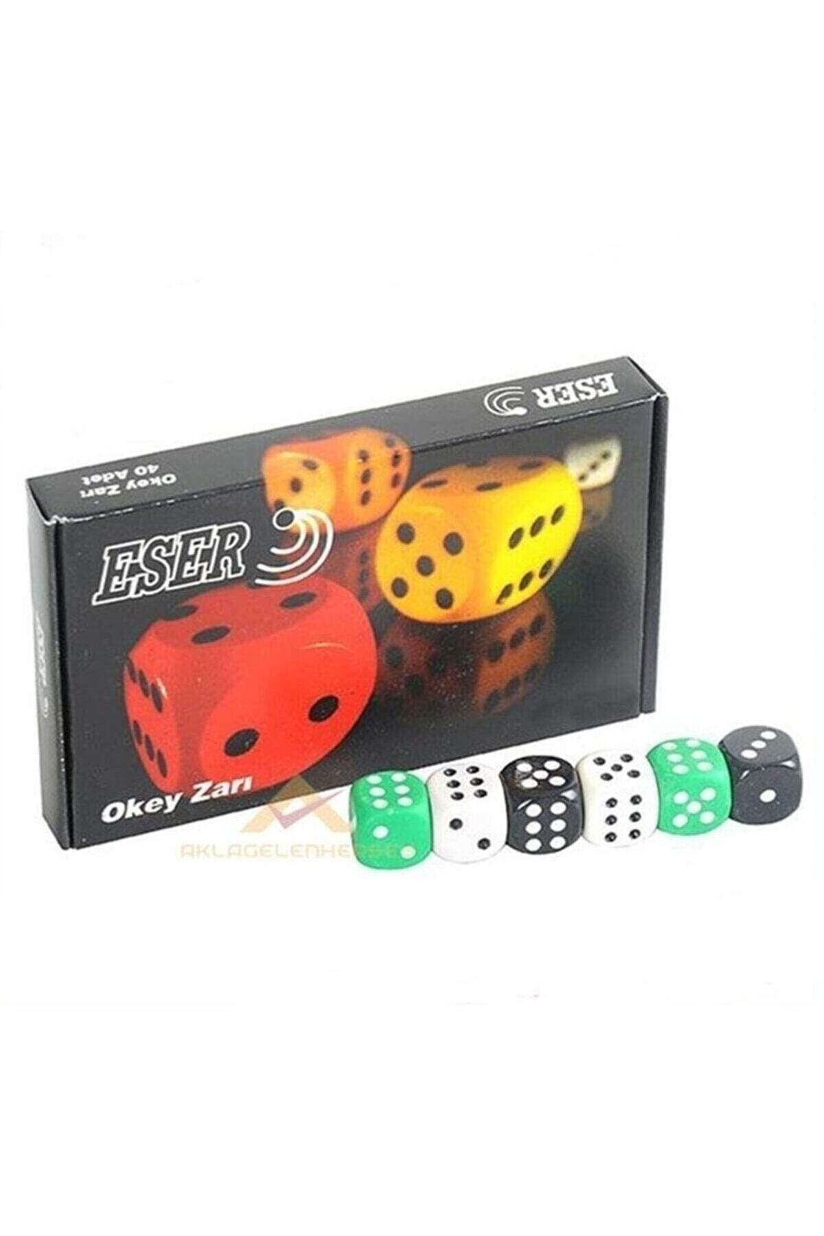  40 تاس پلاستیکی رنگارنگ با کیفیت عالی