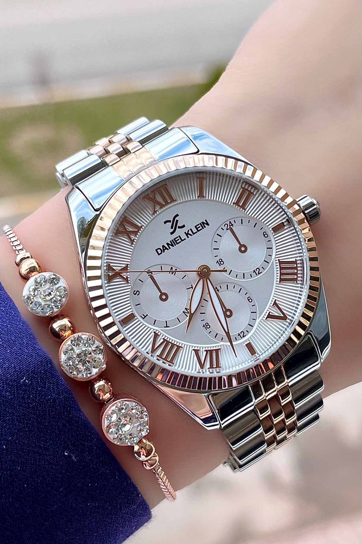 Daniel klein new arrivals silver watch