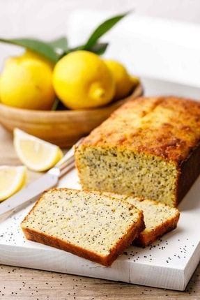 Ketojenik Limonlu & Haşhaşlı Baton Kek (6 PORSİYON/300GR) limonlu-kek