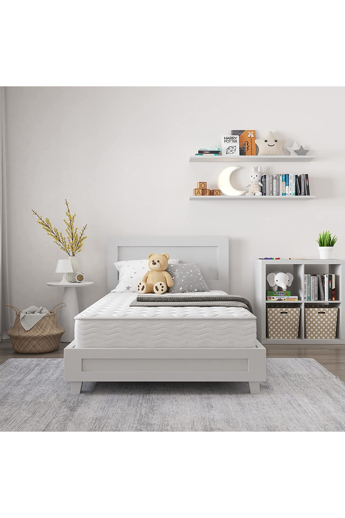 Heyner Misty Ultra Ortopedik Cotton Yaylı Yatak Tek Kişilik Çift Kişilik Bebek Yatakları (YASTIK HEDİYELİ) fotoğrafı 2 (önizleme)