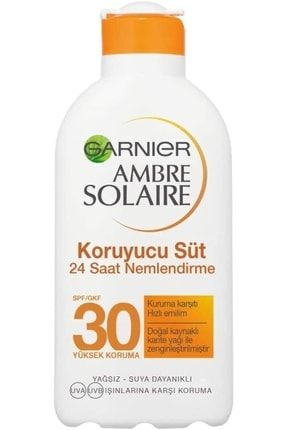 Skin Naturals Ambre Solaire Koruyucu Süt Gkf30 200ml 1 Paket KLK17343