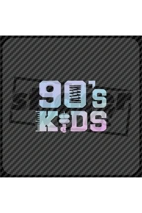 90's Kids Hologram Sticker EB68