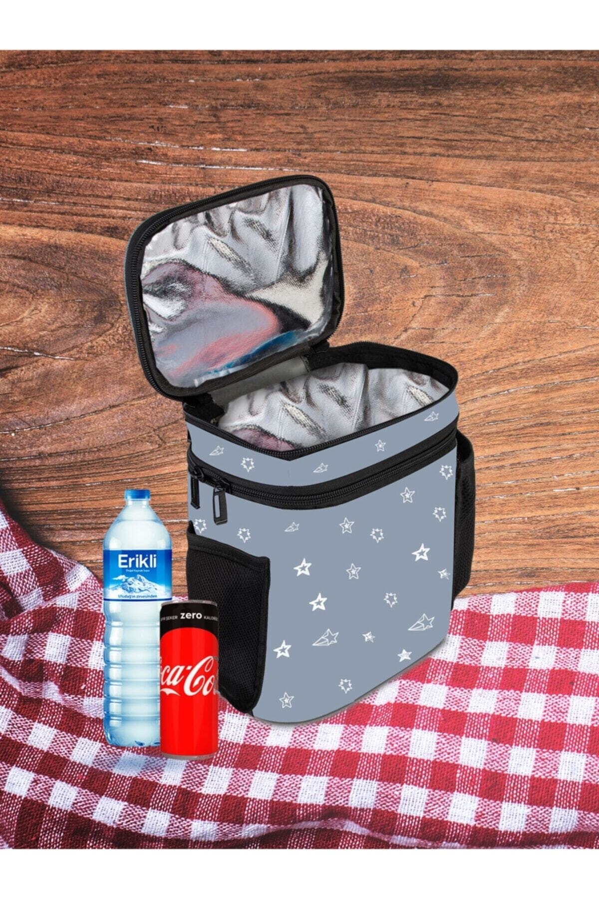 YclShop Termoslu Buzluk Çanta Anne Bebek Askılı Soğutuculu Yalıtımlı Termal Yiyecek Içecek Çantası fotoğrafı 6 (önizleme)