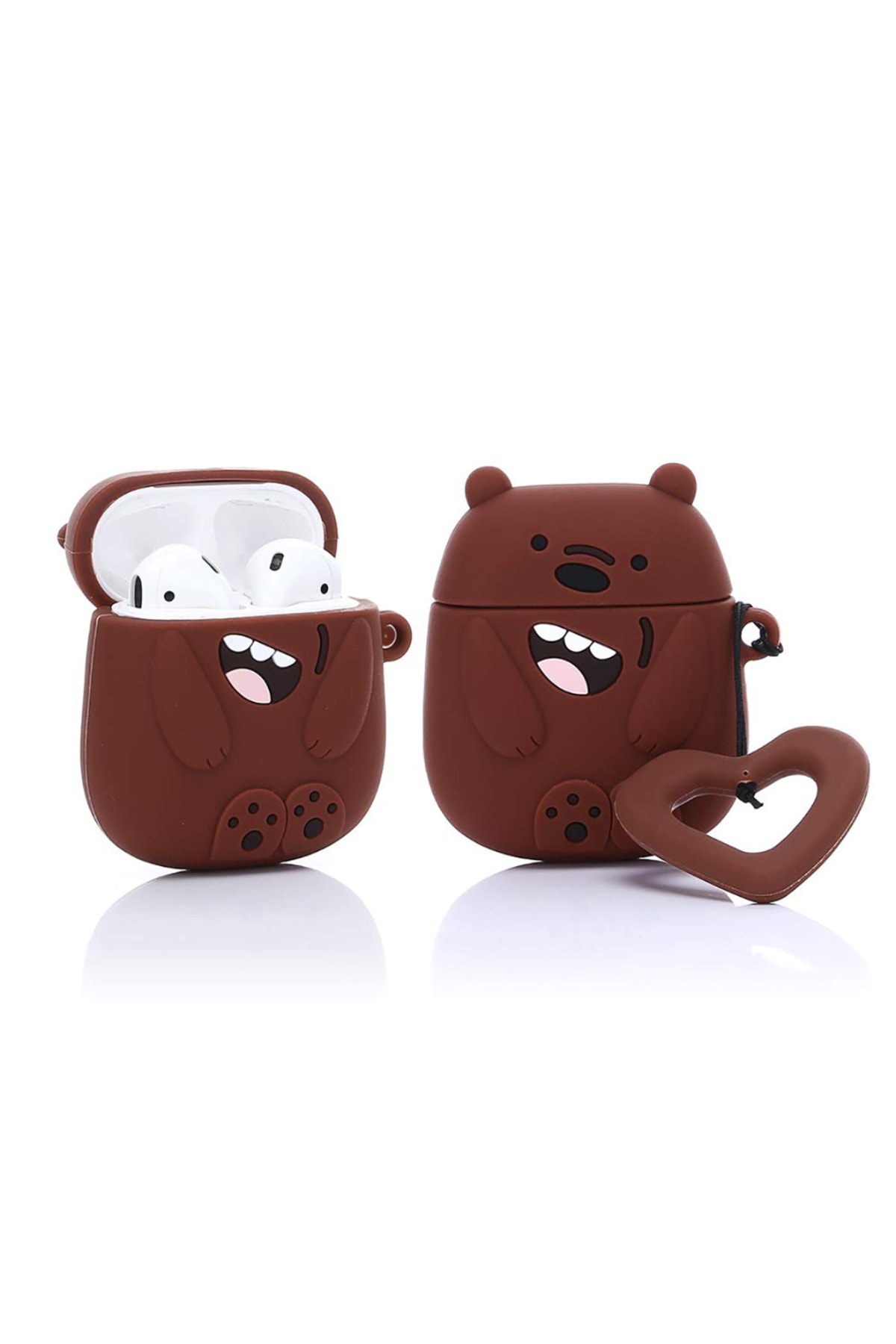 1-2. Nesil  Kılıf Bare Bear Kahverengi 2