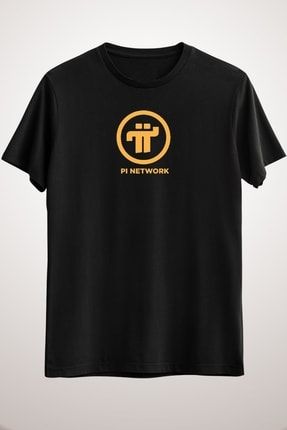 Unisex Siyah Pi Network Shirt Classic T-shirt CR3751