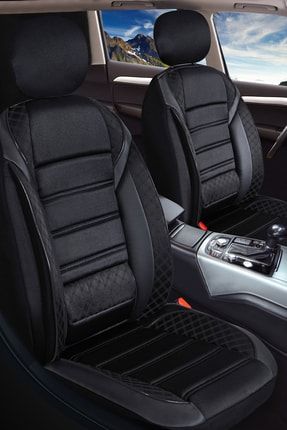 Peugeot 307 Uyumlu Vera-serisi Siyah Koltuk Kılıfı 5li Takım Set PV688269612730