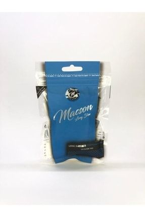 Pamuklu Filtreli Ağızlık Sigara Sarma Pamuğu Long Slim MACSONBLUE