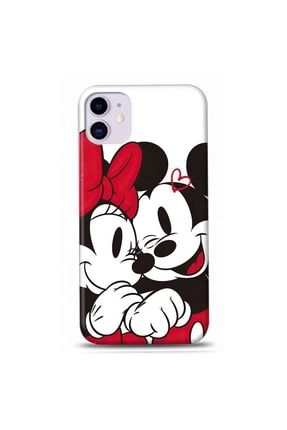 Iphone 11 Uyumlu Mickey Ve Minnie Mouse Tasarımlı Telefon Kılıfı Y-ulooneytns002 rengeyik001032762