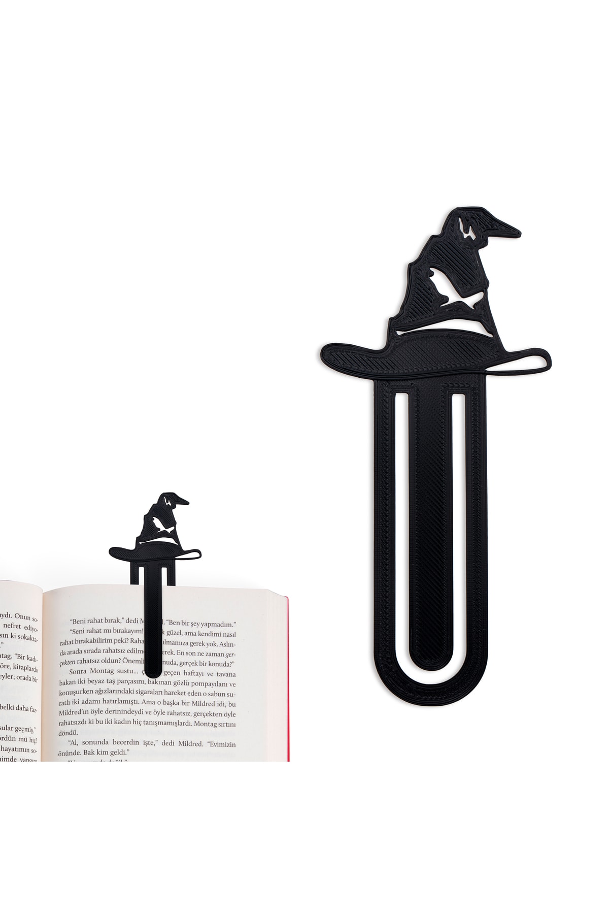 BCOVERART 3d Ayraç Seçmen Şapka Siyah