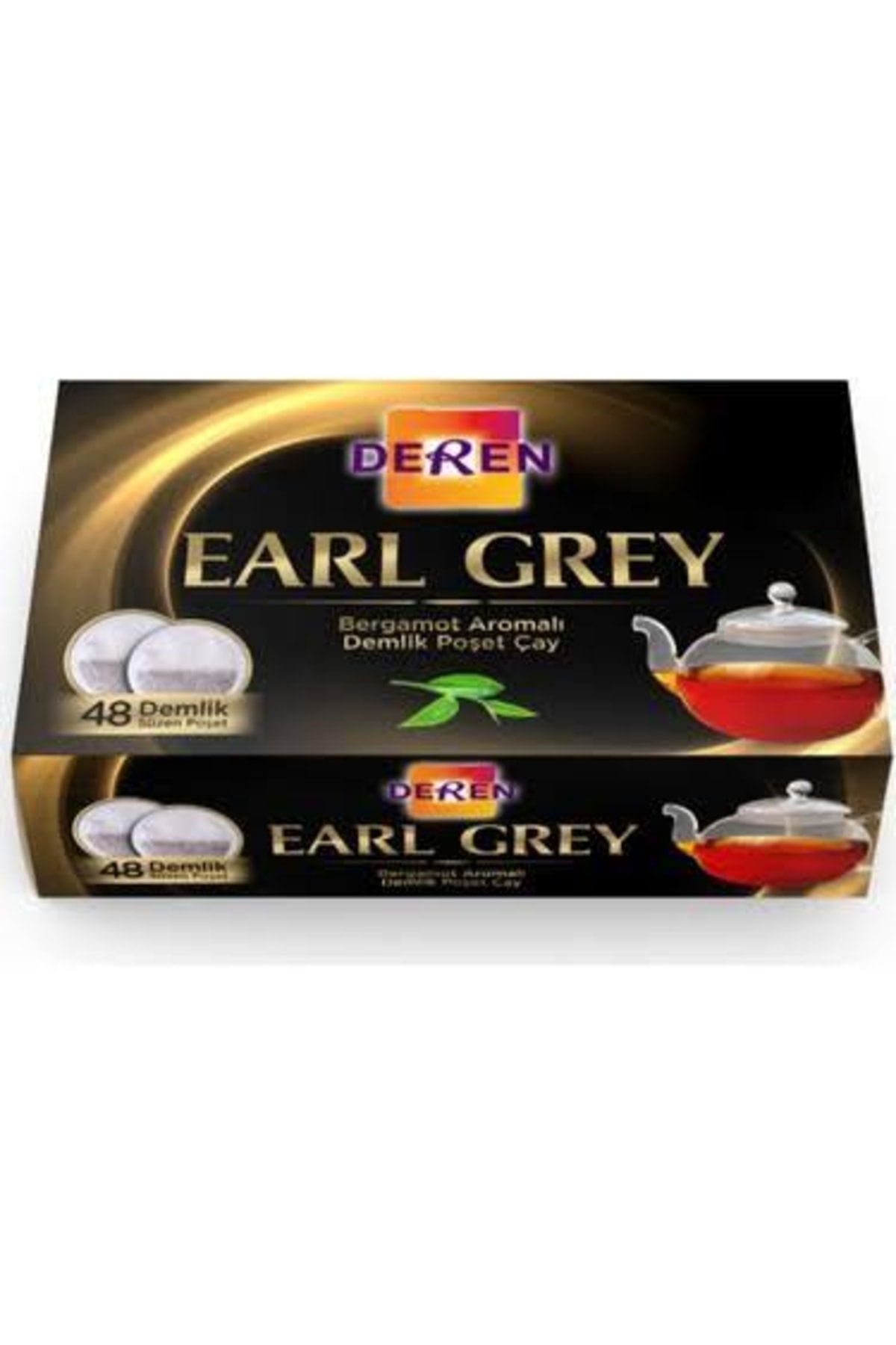 DEREN Demlik Poşet Çay Early Grey 48'li