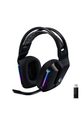 G G733 LIGHTSPEED RGB Kablosuz 7.1 Surround Ses Oyuncu Kulaklığı - Siyah